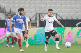 Volante Ramiro no duelo contra o Bahia, pelo Brasileiro, na Neo Qumica Arena