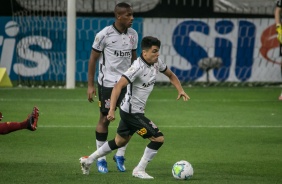 Xavier e Roni no jogo contra o Bahia, na Neo Química Arena, pelo Brasileirão