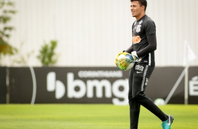 Treino do Corinthians desta segunda-feira, no CT Dr. Joaquim Grava