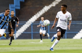 Cauê na estreia do Corinthians pelo Brasileiro Sub-20