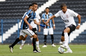 Daniel Marcos na estreia do Corinthians pelo Brasileiro Sub-20