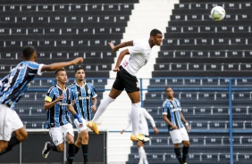 Felipe Augusto na estreia do Corinthians pelo Brasileiro Sub-20