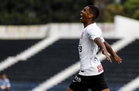 Felipe na estreia do Corinthians pelo Brasileiro Sub-20