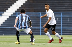 Lucas Belezi na estreia do Corinthians pelo Brasileiro Sub-20