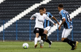Matheus Araújo na estreia do Corinthians pelo Brasileiro Sub-20
