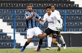 Matheus Araújo na estreia do Corinthians pelo Brasileiro Sub-20
