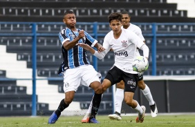 Matheus Arajo na estreia do Corinthians pelo Brasileiro Sub-20