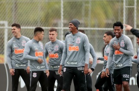 Último treino do Corinthians antes do jogo contra o Sport