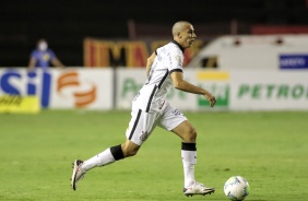 Gustavo Mantuan no jogo contra o Sport, pelo Campeonato Brasileiro