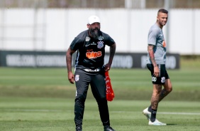 Coelho no treino preparatrio para jogo contra o Atltico-GO