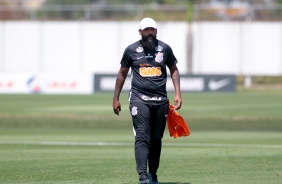 Coelho no treino preparatrio para jogo contra o Atltico-GO