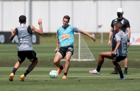 Vital no treino preparatrio para jogo contra o Atltico-GO