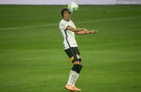 Cantillo na partida entre Corinthians e Atlético-GO, na Neo Química Arena
