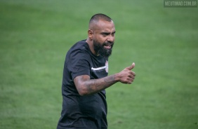 Dyego Coelho na partida entre Corinthians e Atlético-GO, na Neo Química Arena