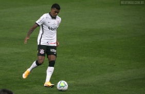Léo Natel na partida entre Corinthians e Atlético-GO, na Neo Química Arena