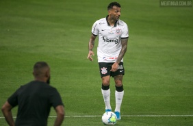Michel Macedo na partida entre Corinthians e Atlético-GO, na Neo Química Arena