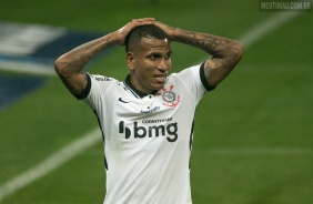 Otero na partida entre Corinthians e Atlético-GO, na Neo Química Arena