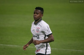 Cazares na partida entre Corinthians e Atlético-GO, na Neo Química Arena