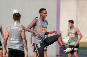 Atacante J no ltimo treino antes do duelo contra RB Bragantino, pelo Campeonato Brasileiro