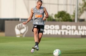 Gustavo Mantuan no ltimo treino antes do duelo contra RB Bragantino, pelo Campeonato Brasileiro