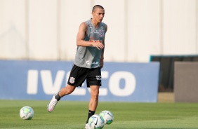 Gustavo Mantuan no ltimo treino antes do duelo contra RB Bragantino, pelo Campeonato Brasileiro