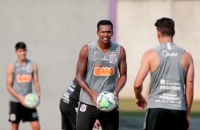 J no ltimo treino antes do duelo contra RB Bragantino, pelo Campeonato Brasileiro