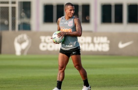 Otero no ltimo treino antes do duelo contra RB Bragantino, pelo Campeonato Brasileiro