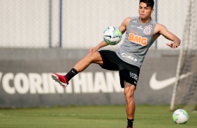 Roni no ltimo treino antes do duelo contra RB Bragantino, pelo Campeonato Brasileiro