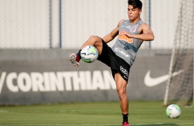 Roni no ltimo treino antes do duelo contra RB Bragantino, pelo Campeonato Brasileiro