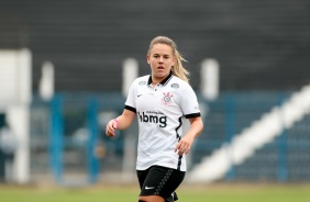 Andressinha durante jogo contra o So Jos pelo Campeonato Brasileiro Feminino