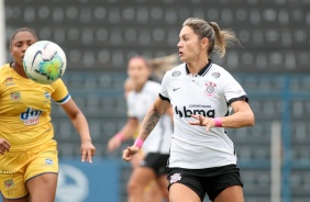 Gabi Zanotti durante jogo contra o So Jos pelo Campeonato Brasileiro Feminino