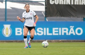 Gabi Zanotti durante jogo contra o So Jos pelo Campeonato Brasileiro Feminino