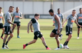 Treino do Corinthians desta segunda-feira no CT Dr. Joaquim Grava