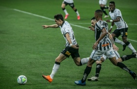 Vital no jogo contra o Santos, na Neo Qumica Arena, pelo Campeonato Brasileiro