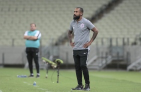 Coelho no jogo contra o Cear, pelo Campeonato Brasileiro