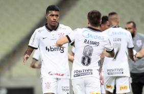 Lo Natel no jogo contra o Cear, pelo Campeonato Brasileiro