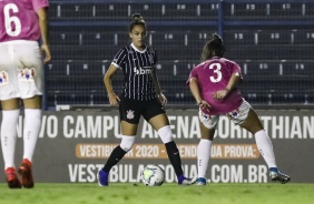 Corinthians venceu o Santos pelo placar mínimo, em partida válida pelo Brasileiro Feminino