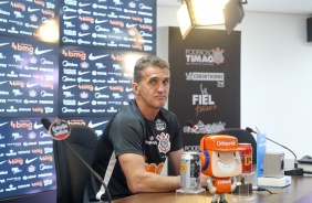Vagner Mancini na coletiva de apresentao do novo treinador do Corinthians