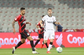 Boselli no duelo contra o Athletico-PR, pelo Campeonato Brasileiro