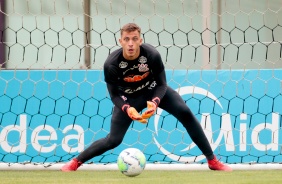 Atividade da manhã desta quinta-feira no CT Joaquim Grava