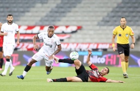 Xavier no duelo contra o Athletico-PR, pelo Campeonato Brasileiro