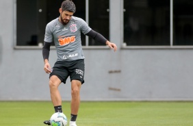 Bruno Mndez no ltimo treino do Corinthians antes do duelo contra o Flamengo