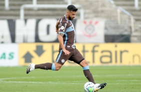 Camacho no jogo contra o Flamengo, na Neo Qumica Arena