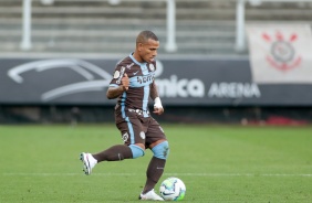 Otero no jogo contra o Flamengo, na Neo Qumica Arena