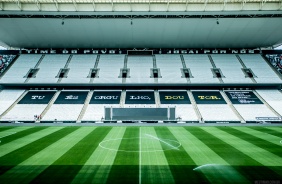 Neo Química Arena pronta para duelo entre Corinthians e Flamengo