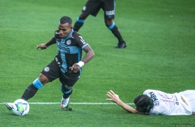 Otero no jogo contra o Flamengo, na Neo Qumica Arena, pelo Campeonato Brasileiro