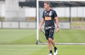 Vagner Mancini no ltimo treino do Corinthians antes do duelo contra o Flamengo
