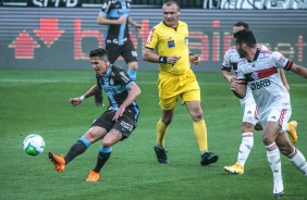 Vital no jogo contra o Flamengo,  na Neo Qumica Arena