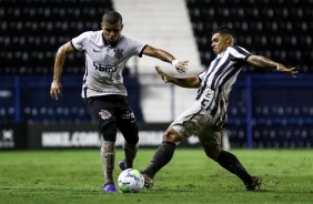 Daniel Marcos no jogo contra o Santos, pelo Campeonato Brasileiro Sub-20