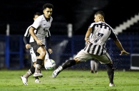 Du no jogo contra o Santos, pelo Campeonato Brasileiro Sub-20